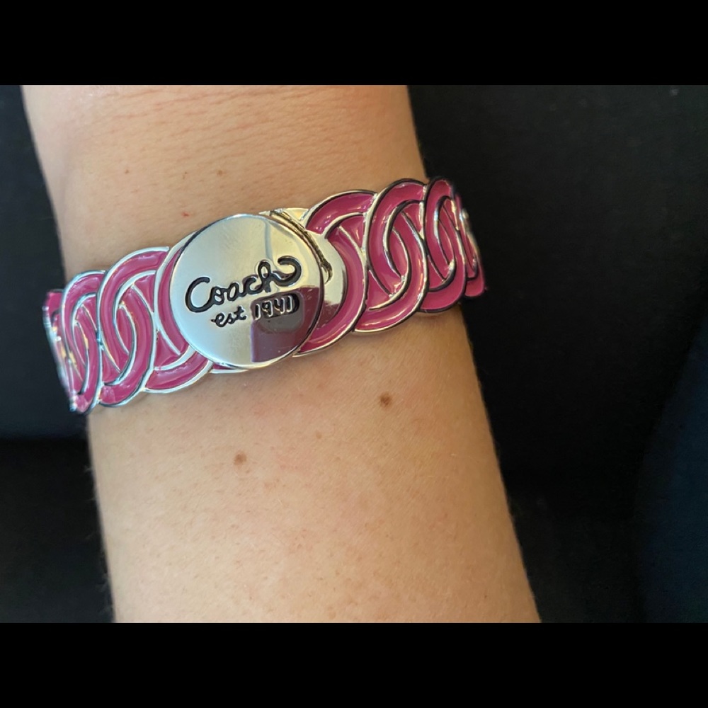 BN Pink Coach Bangle - Picture 3 of 3